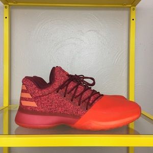 Adidas Harden Vol. 1 Red Glare Shoes Mens 10.5 NEW